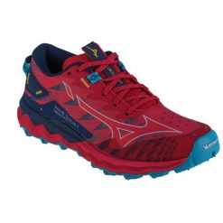 Buty Mizuno Wave Daichi 7 W J1GK227141. Czerwone obuwie sportowe damskie Mizuno, z gumy, bez zapięcia, do biegania, mizuno wave. Za 499.99 zł.