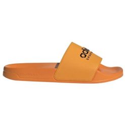 Klapki adidas Adilette Shower II0015 pomarańczowe. Brązowe klapki damskie bez wzorów, bez obcasa, bez zapięcia. Za 204.55 zł.