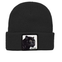 Czapka Beanie Panther Vision Czarny - 107-0059-BLK. Czarne czapki damskie Goorin Bros, bez wzorów, z materiału. Za 280.80 zł.