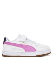 Puma Sneakersy Caven III 406239 Biały. Białe buty sportowe dziewczęce Puma, ze skóry, bez zapięcia. Za 199.99 zł.