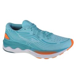 Buty do biegania damskie Mizuno Wave Skyrise 4. Niebieskie obuwie sportowe damskie Mizuno, bez zapięcia, do biegania, mizuno wave. Za 612.40 zł.