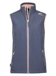 Westfjord Kamizelka softshellowa "Eldfjall" w kolorze niebieskim rozmiar: XL. Niebieskie kamizelki damskie Westfjord, xl, bez wzorów, z polaru, bez kaptura. Za 146.45 zł.