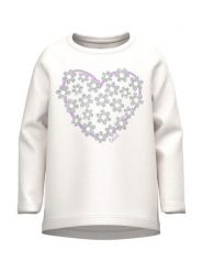 NAME IT Bluzka 13218927 Biały Relaxed Fit. Białe bluzki i koszule dziewczęce Name it, bez wzorów, z bawełny, bez kołnierzyka, bez ramiączek. Za 54.99 zł.