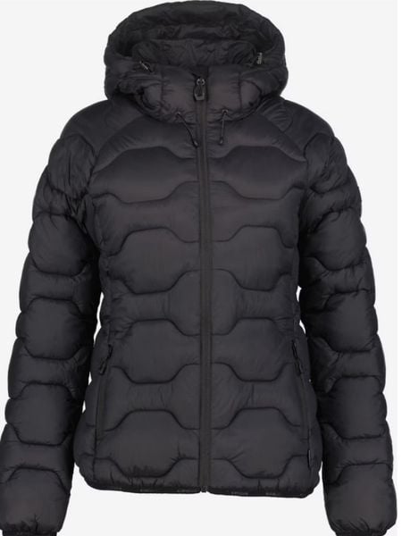 Icepeak Kurtka zimowa "Blackey" w kolorze czarnym rozmiar: 42. Czarne kurtki damskie Icepeak, na zimę, bez wzorów, z puchu, bez kaptura. Za 331.95 zł.