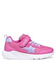 Geox Sneakersy J Sprintye J55FWA 0AS54 C8257 D Różowy. Czerwone buty sportowe dziewczęce Geox, z materiału, bez zapięcia. Za 129.99 zł.