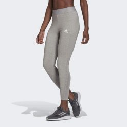Legginsy damskie adidas W MT 7/8 TIG. Szare legginsy sportowe damskie Adidas, l, bez wzorów, z bawełny, na fitness i siłownię. Za 149.00 zł.