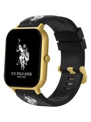 U.S. Polo Assn. Smartwatch w kolorze czarnym rozmiar: onesize. Czarne, cyfrowe zegarki damskie U.S. Polo Assn., metalowe. Za 307.95 zł.