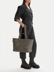 G-Star Raw Torebka EO-LDA8423C Szary. Szare shopper bag G-Star Raw, bez wzorów, z materiału, bez dodatków. Za 329.99 zł.