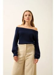Just Cashmere Kaszmirowy sweter "Kelly" w kolorze granatowym rozmiar: S. Niebieskie swetry klasyczne damskie Just Cashmere, s, z kaszmiru, bez kołnierzyka. Za 391.99 zł.