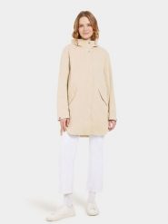 Didriksons Parka "Naomi" w kolorze beżowym rozmiar: 40. Brązowe parki damskie Didriksons, bez kaptura. Za 339.95 zł.