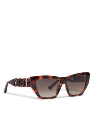 Guess Okulary przeciwsłoneczne GU00111 Brązowy. Brązowe okulary przeciwsłoneczne damskie Guess. Za 369.99 zł.