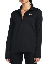 Under Armour Koszulka funkcyjna "Tech" w kolorze czarnym rozmiar: S. Czarne koszulki damskie Under Armour, s, bez wzorów, z materiału, bez kołnierzyka, bez ramiączek. Za 114.17 zł.
