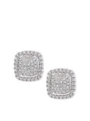 Revoni Złote kolczyki-wkrętki z diamentami rozmiar: onesize. Szare kolczyki damskie Revoni, z diamentem, złote. Za 2,479.99 zł.