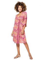 Ipanima Sukienka w kolorze jasnoróżowo-różowym rozmiar: 34/36. Różowe sukienki damskie Ipanima, bez wzorów, bez ramiączek. Za 65.99 zł.