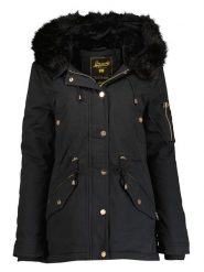 Geographical Norway Parka "Boldina" w kolorze czarnym rozmiar: M. Czarne parki damskie Geographical Norway, m, bez kaptura. Za 303.06 zł.