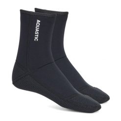 Skarpety neoprenowe AQUASTIC Wintstick Socks. Czarne skarpetki damskie AQUASTIC, bez wzorów, z neoprenu. Za 59.99 zł.