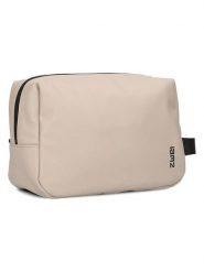 Zwei Kosmetyczka w kolorze kremowym - 25 x 16 x 11 cm rozmiar: onesize. Brązowe kosmetyczki damskie Zwei, bez wzorów, z materiału. Za 113.63 zł.