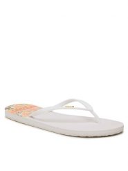 Roxy Japonki ARJL100950 Biały. Białe klapki damskie Roxy, bez wzorów, z tworzywa sztucznego, bez obcasa, bez zapięcia. Za 89.99 zł.