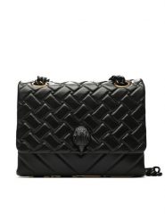 Kurt Geiger Torebka 690-Large Kensington Kurt 9959800109 Czarny. Czarne torebki wieczorowe damskie Kurt Geiger, bez wzorów, ze skóry, bez dodatków. Za 1,299.00 zł.