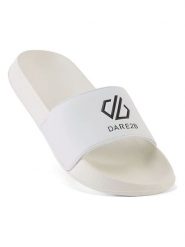 Dare 2b Klapki "Arch" w kolorze białym rozmiar: 39. Białe klapki damskie Dare 2b, bez wzorów, z otwartym noskiem, bez obcasa, bez zapięcia. Za 69.75 zł.