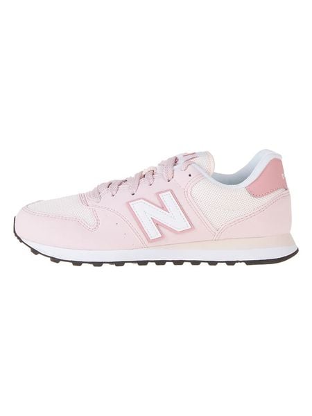 New Balance Sneakersy w kolorze jasnoróżowym rozmiar: 36. Różowe obuwie sportowe damskie New Balance, bez zapięcia. Za 123.25 zł.