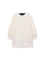 Abel & Lula Sukienka elegancka 5525 Écru Regular Fit. Sukienki dziewczęce Abel & Lula, bez wzorów, z syntetyku, bez ramiączek. Za 409.99 zł.