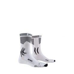 Skarpety rowerowe X-SOCKS BIKE RACE 4.0. Białe skarpetki damskie X Socks, bez wzorów. W wyprzedaży za 88.00 zł.