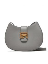 Elisabetta Franchi Torebka BS-41F-41E2-V550 Szary. Szare listonoszki damskie Elisabetta Franchi, bez wzorów, ze skóry, bez dodatków. Za 1,779.00 zł.