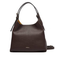 Torebka Furla. Brązowe torebki klasyczne damskie Furla, bez dodatków. Za 2,019.00 zł.