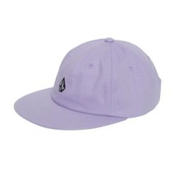 Czapka z daszkiem unisex Volcom Full Stone Dad. Fioletowe czapki z daszkiem damskie Volcom, bez wzorów, z bawełny. Za 102.00 zł.