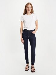 Levi's Dżinsy - Skinny fit - w kolorze granatowym rozmiar: W30/L30. Niebieskie jeansy damskie Levi's, z podwyższonym stanem. Za 205.93 zł.