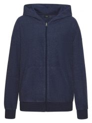 Vivance Bluza w kolorze granatowym rozmiar: 36/38. Niebieskie bluzy damskie Vivance, bez wzorów, bez kaptura. Za 39.99 zł.