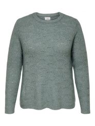 ONLY Sweter w kolorze turkusowym rozmiar: L-50/52. Niebieskie swetry klasyczne damskie Only, l, ze splotem, bez kołnierzyka. Za 114.17 zł.