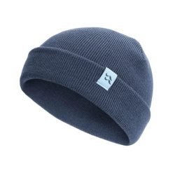 Czapka dzianinowa podwijana Rab Adzuki Beanie. Niebieskie czapki damskie RAB, bez wzorów, z dzianiny. Za 94.99 zł.