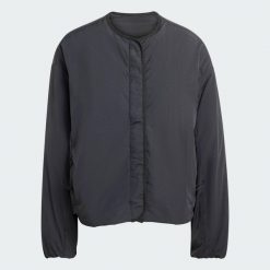 Kurtka All Szn Liner Jacket. Czarne kurtki damskie Adidas, bez wzorów, bez kaptura. Za 439.00 zł.
