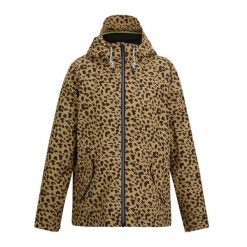 Damska Kurtka Bayletta Leopard Print Waterproof Jacket. Czarne kurtki damskie Regatta, m, z aplikacjami, z dżerseju, z kapturem. Za 270.99 zł.