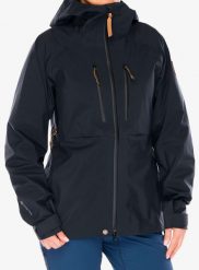 Kurtka damska Fjallraven Keb GTX Jacket. Czarne kurtki damskie Fjällräven, s, bez wzorów, z gore-texu, bez kaptura. Za 2,095.49 zł.