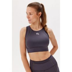 Damski stanik sportowy treningowy Rough Radical Sports Bra Fusion. Szare biustonosze sportowe damskie ROUGH RADICAL, bez wzorów. W wyprzedaży za 118.92 zł.