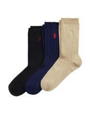 Polo Ralph Lauren Skarpety długie 444979301001 Kolorowy. Skarpetki chłopięce Polo Ralph Lauren, bez wzorów, z bawełny. Za 59.99 zł.