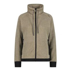 Francuska damska bluza dresowa z polaru CMP. Brązowe bluzy damskie CMP, l, bez wzorów, z dresówki, bez kaptura. Za 347.00 zł.