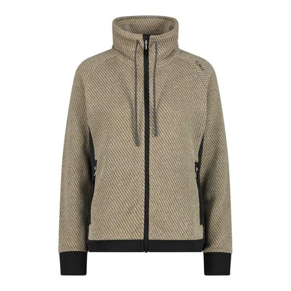 Francuska damska bluza dresowa z polaru CMP. Brązowe bluzy damskie CMP, l, bez wzorów, z dresówki, bez kaptura. Za 295.50 zł.