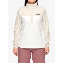 Bluza polarowa damska Columbia Benton Springs Half Snap Pull Over II. Brązowe bluzy damskie Columbia, bez wzorów, z polaru, bez kaptura. Za 203.49 zł.