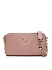 Guess Torebka HWVG94 93120 Różowy. Czerwone listonoszki damskie Guess, z aplikacjami, ze skóry, bez dodatków. Za 259.99 zł.