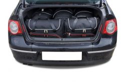 Torby Do Bagażnika Vw Passat Limousine 2005-2010 5Szt Kjust. Czarne torby podróżne KJUST, bez wzorów, z kauczuku. Za 1,640.00 zł.