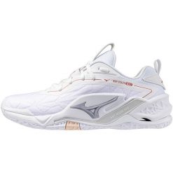 Adidasy Mizuno Wave Stealth, Kobiety. Białe obuwie sportowe damskie Mizuno, bez zapięcia, do piłki ręcznej, mizuno wave. W wyprzedaży za 561.20 zł.