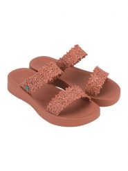 Zaxy Klapki "Primavera" w kolorze pomarańczowym rozmiar: 40. Pomarańczowe klapki damskie Zaxy, bez wzorów, z otwartym noskiem, bez obcasa, na platformie, bez zapięcia. Za 67.45 zł.