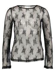 Kaffe Koszulka w kolorze czarnym rozmiar: XL. Czarne bluzki damskie Kaffe, xl, bez wzorów, bez kołnierzyka, bez ramiączek. Za 104.99 zł.