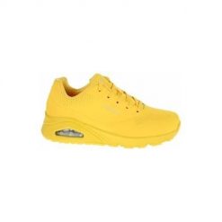 Buty do chodzenia damskie Skechers Uno Stand ON Air. Żółte obuwie sportowe damskie Skechers, z materiału, bez zapięcia, trekkingowe. Za 398.00 zł.