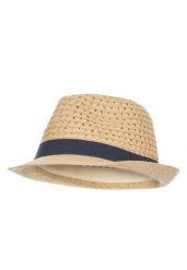 Trespass Trilby - Kapelusz dla dorosłych, naturalny słomkowy. Żółte kapelusze damskie 2117 OF SWEDEN, bez wzorów, eleganckie. Za 52.30 zł.