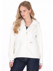 Schmuddelwedda Kurtka przejściowa w kolorze kremowym rozmiar: XS. Brązowe kurtki damskie Schmuddelwedda, xs, bez wzorów, bez kaptura. Za 339.99 zł.